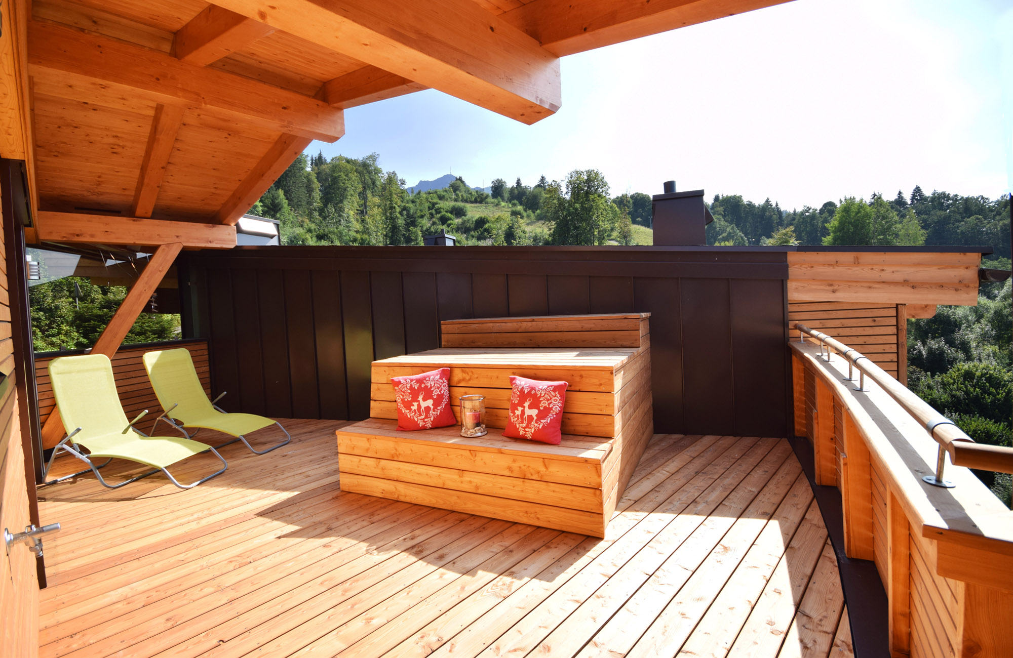 Luxus Penthouse Ferienwohnung mit Ausblick zum Kitzbüheler Horn